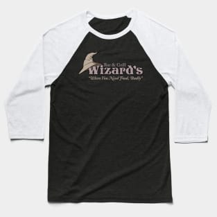 Wizard's Bar & Grill Baseball T-Shirt